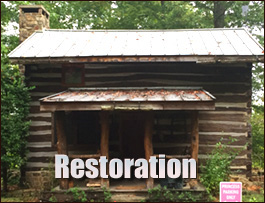 Historic Log Cabin Restoration  Cuba, Ohio